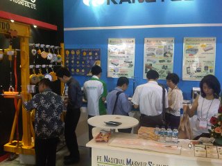 Manufacturing Indonesia 2012　展示会の様子　その2